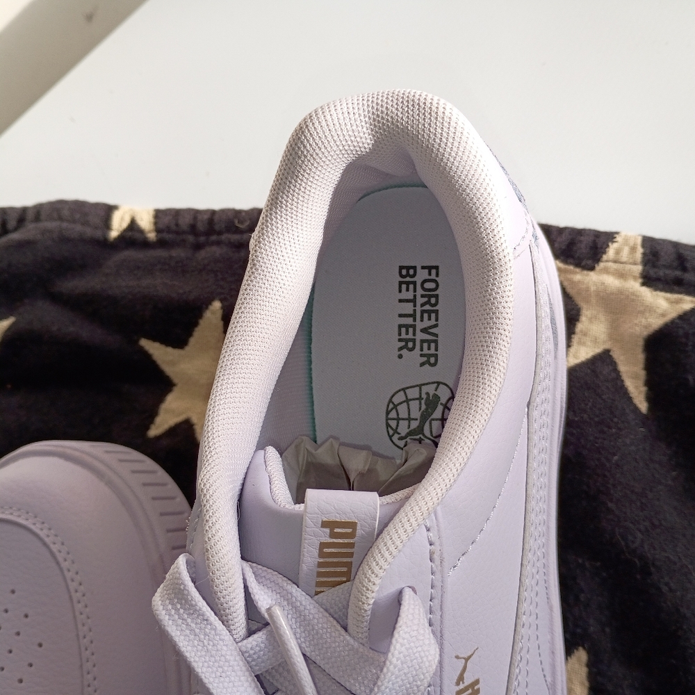 Brand New Light Purple Puma Flatform Shoes Women's 10 Sneakers - Picture 3 of 10